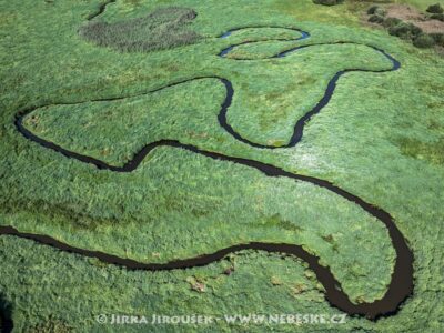 Stropnice řeka meandry J5484