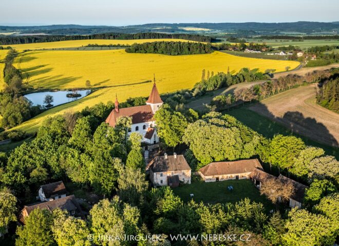 Kostel Třebsko Antonín Dvořák J5462