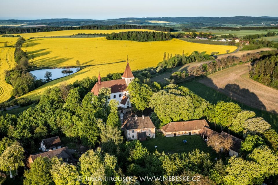 Kostel Třebsko Antonín Dvořák J5462