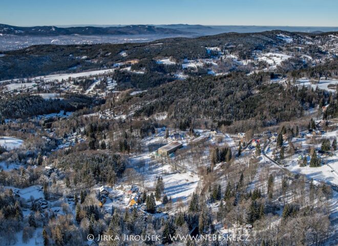 Janov nad Nisou zimou 2024 J5343