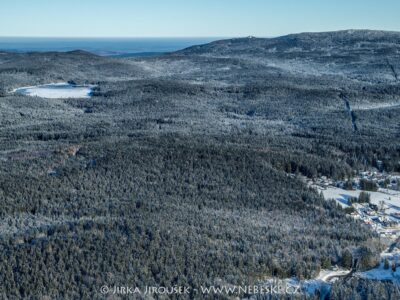 Bedřichov a vodní nádrž Bedřichov J5506