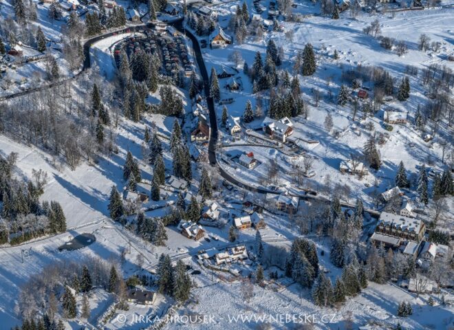 Bedřichov v zimě 2024 J5509