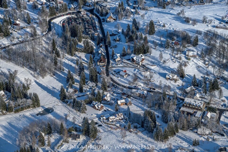 Bedřichov v zimě 2024 J5509