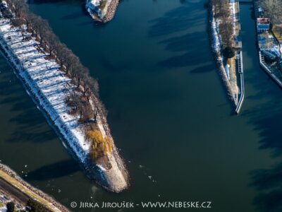 Nymburk pod jezem v zimě 2025 J5551