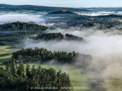 Zelená Hora zámek mlhy 2024 J